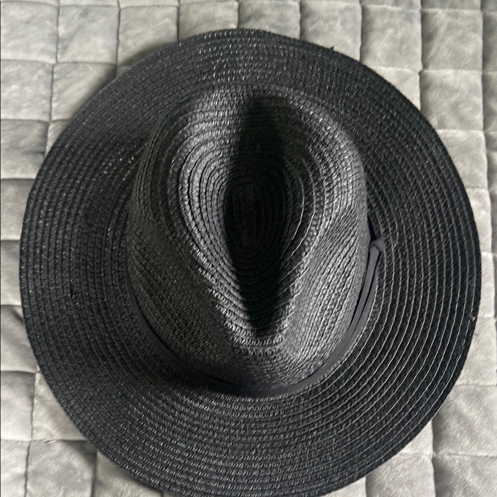 Women’s Black Fedora Hat
